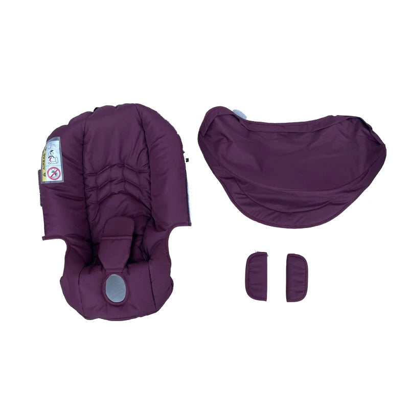 Stroller Seat Cushion Set | Sunshade and Storage Accessories for Car Seat Strollers