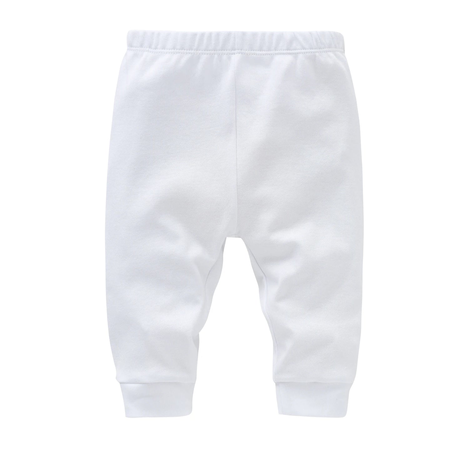 Kavkas 0-12M Cotton Newborn Baby 4 Pcs/lot Boy Girl Pants Solid Long Trousers Casual Baby Leggings For Girls Boys Spring Autumn
