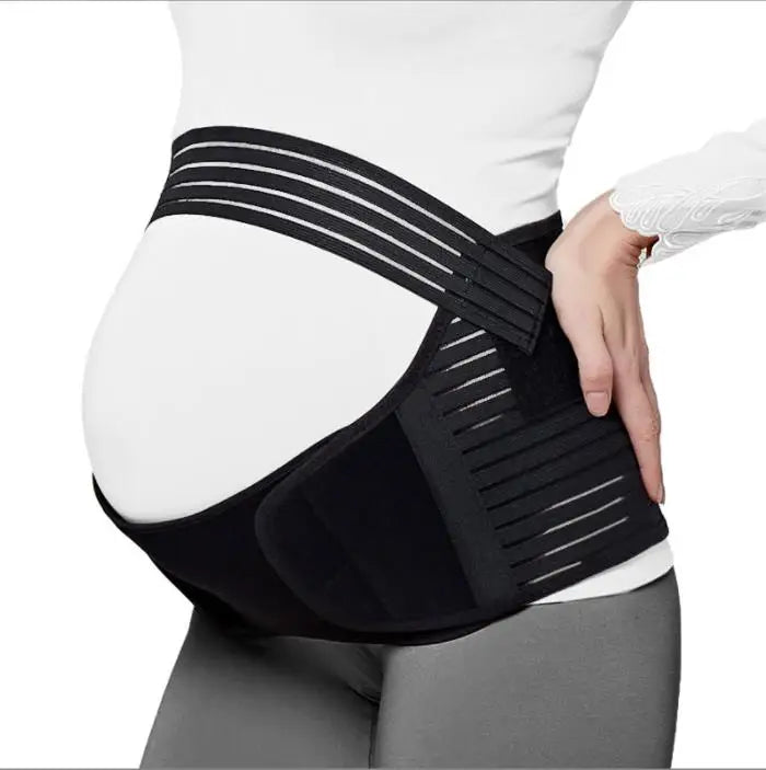 Maternity Belly Support Band | Adjustable Pregnancy Back and Belly Wrap