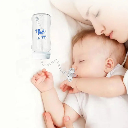 3-in-1 Gravity Ball Baby Bottle – Hands-Free Wide Neck Feeding System (300ML)
