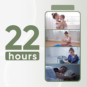 5" HD Video Baby Monitor with Camera – Long Range, 2-Way Audio & Night Vision