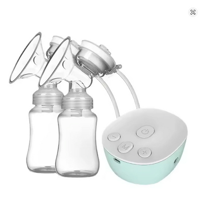 QuietFlow Dual Breast Pump Pro – Ultra-Quiet Double Electric Pump