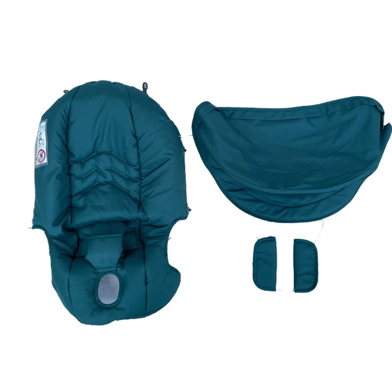 Stroller Seat Cushion Set | Sunshade and Storage Accessories for Car Seat Strollers