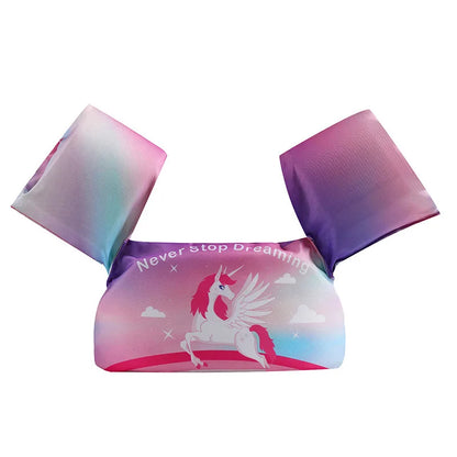 Kids Swim Float Vest with Arm Bands – Toddler Buoyancy Swim Trainer