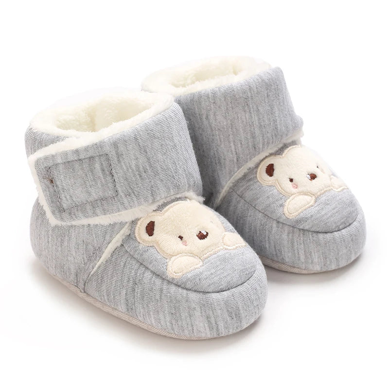 Winter Baby Boots | Soft Warm Anti Slip Cartoon Walking Booties for Infants