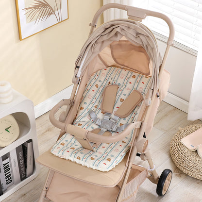 Baby Stroller Seat Cushion – Soft Pushchair & Car Seat Mat