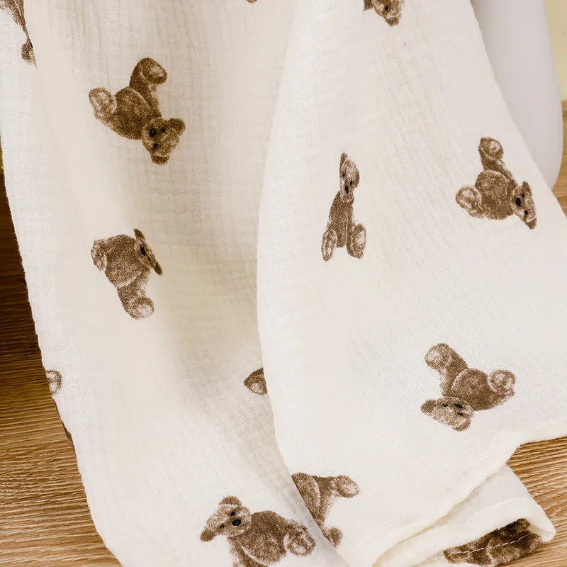 Breathable Muslin Nursing Cover | Soft Cotton Breastfeeding Privacy Wrap