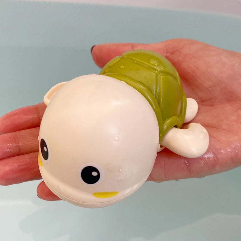 Baby Clockwork Bath Toy – Swimming Turtle & Whale Water Toy