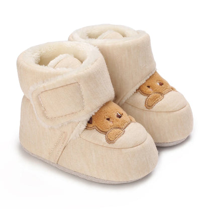 Winter Baby Boots | Soft Warm Anti Slip Cartoon Walking Booties for Infants