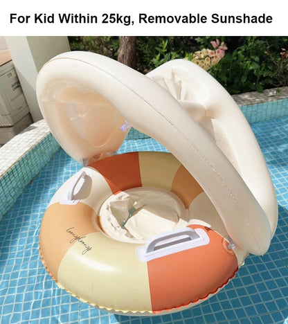 Rooxin Inflatable Baby Swim Ring – Supportive Pool Float Seat