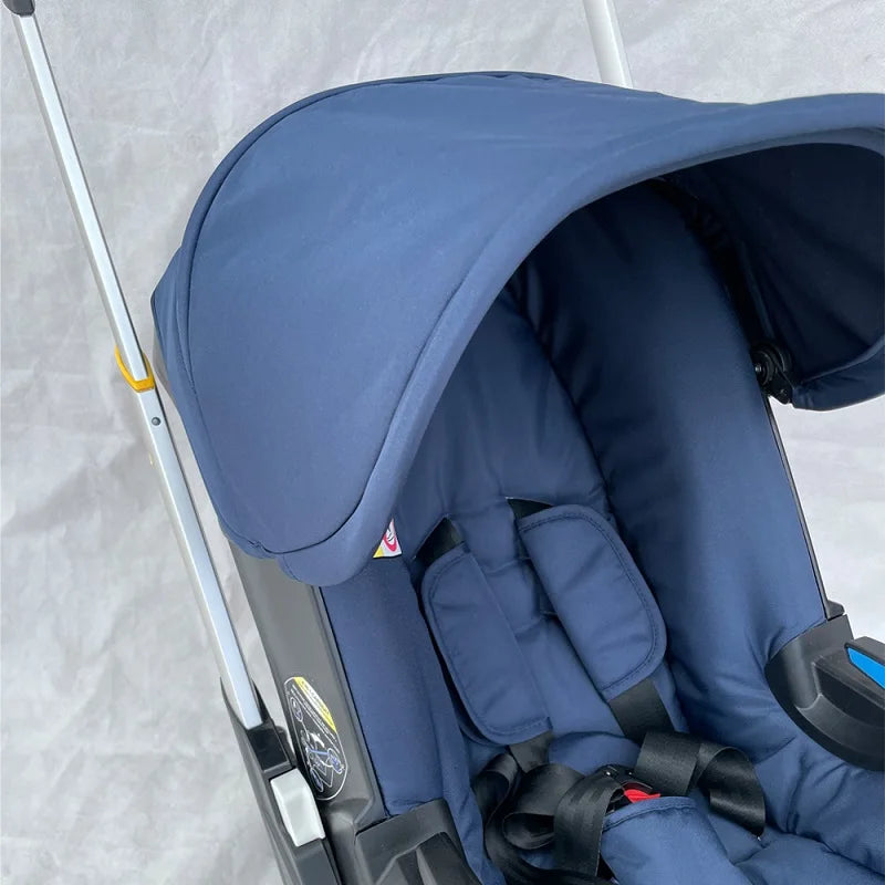 Stroller Seat Cushion Set | Sunshade and Storage Accessories for Car Seat Strollers