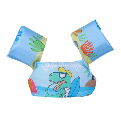 Kids Swim Float Vest with Arm Bands – Toddler Buoyancy Swim Trainer