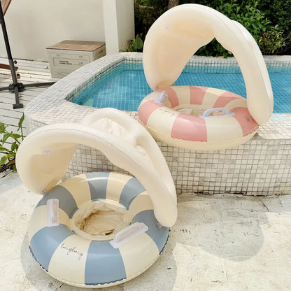 Rooxin Inflatable Baby Swim Ring – Supportive Pool Float Seat