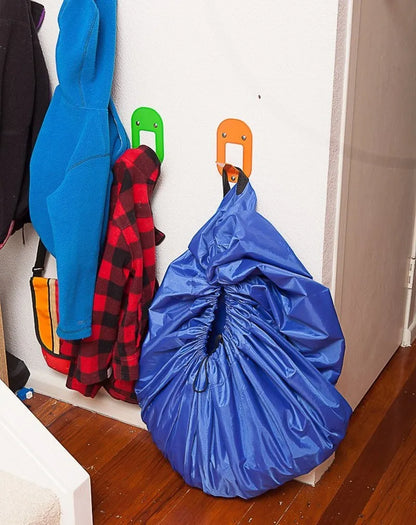 Multifunction Portable Toy Storage Play Mat Bag – Foldable Blocks Organizer