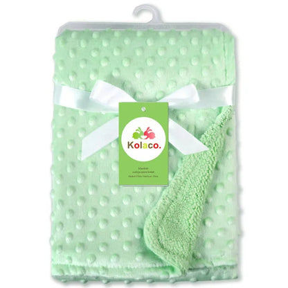 Cozy Baby Fleece Blanket Swaddle Wrap | Soft All Season Newborn Essential