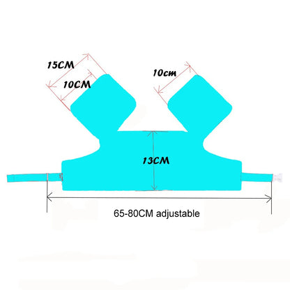 Kids Swim Float Vest with Arm Bands – Toddler Buoyancy Swim Trainer