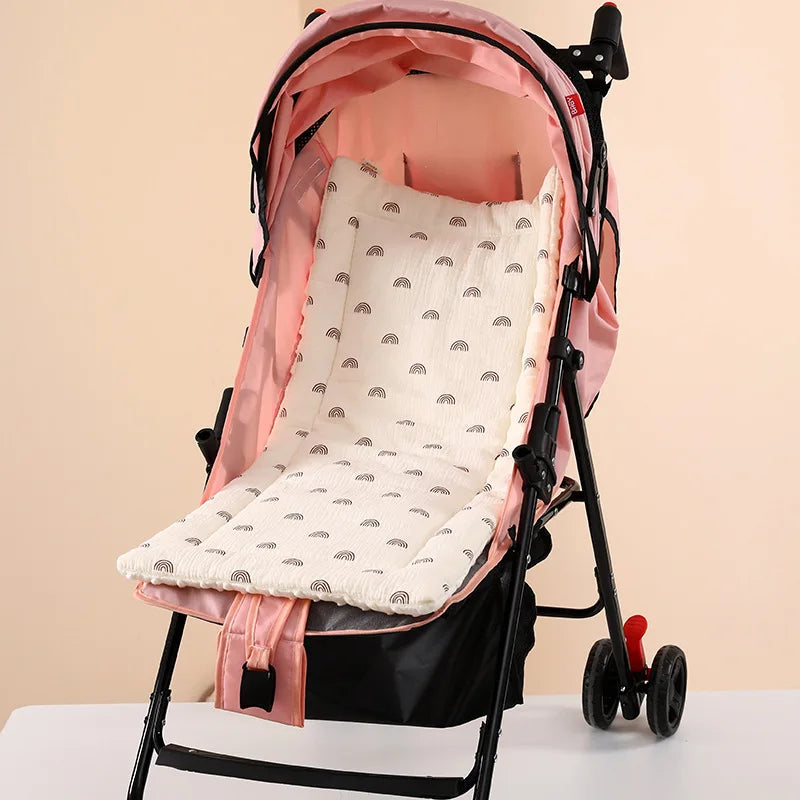 Baby Stroller Seat Cushion – Soft Pushchair & Car Seat Mat