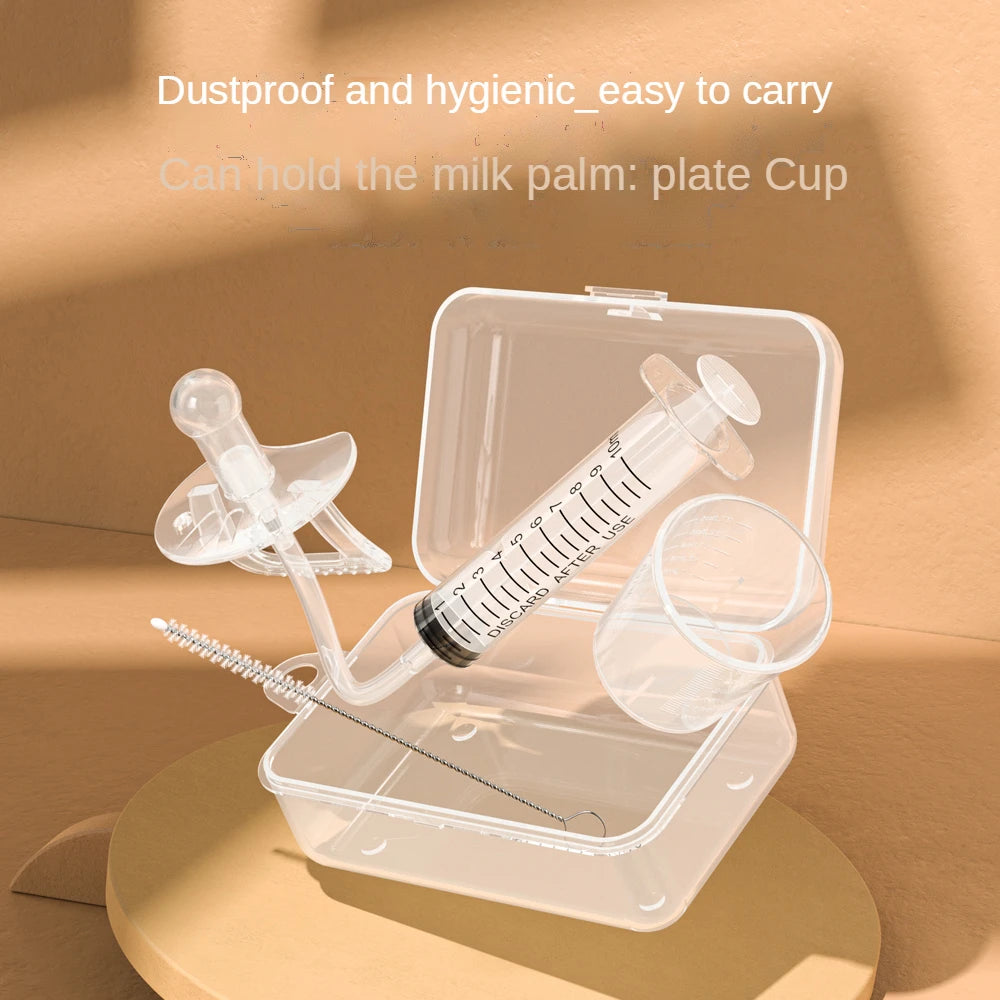 Baby Medicine Pacifier Dispenser | Oral Syringe Dropper Feeder for Easy Dosing