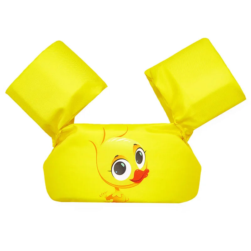 Kids Swim Float Vest with Arm Bands – Toddler Buoyancy Swim Trainer