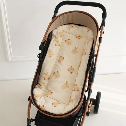 Baby Stroller Seat Cushion – Soft Pushchair & Car Seat Mat