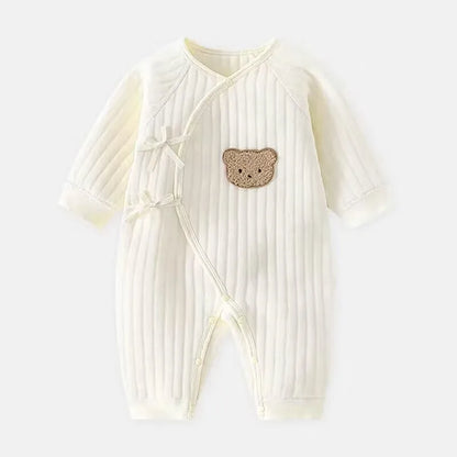 Cozy Cotton Newborn Onesie | Warm Winter Bodysuit for 0–6 Months