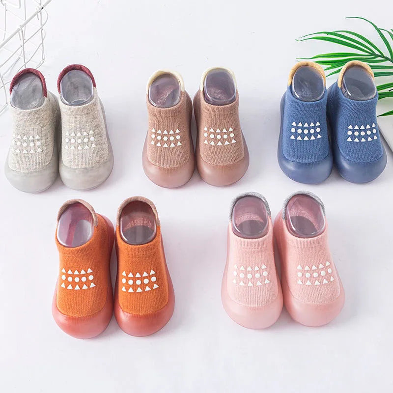Breathable Baby Walking Shoes | Soft Sole Anti Slip First Walker Sock Sneakers