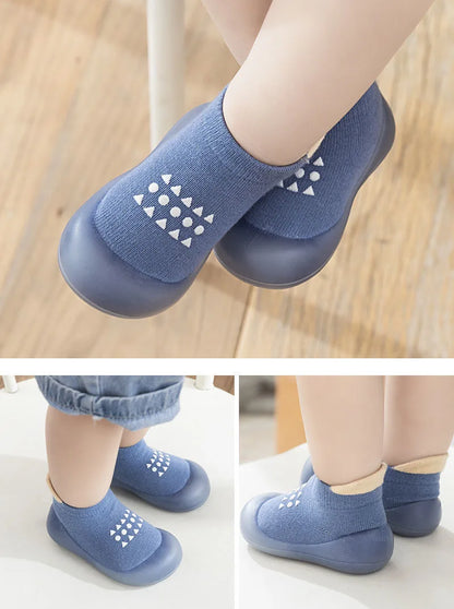 Breathable Baby Walking Shoes | Soft Sole Anti Slip First Walker Sock Sneakers