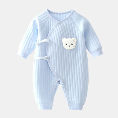 Cozy Cotton Newborn Onesie | Warm Winter Bodysuit for 0–6 Months