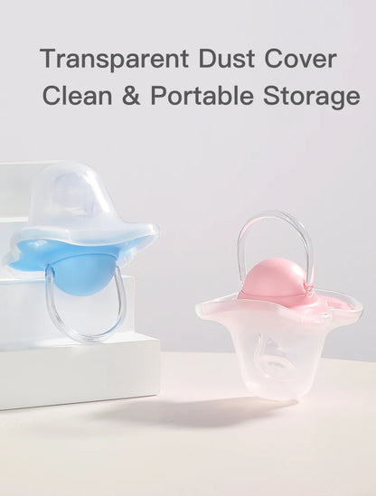 Silicone Thumb Shape Baby Pacifier | Soft Teething Soother for Newborns