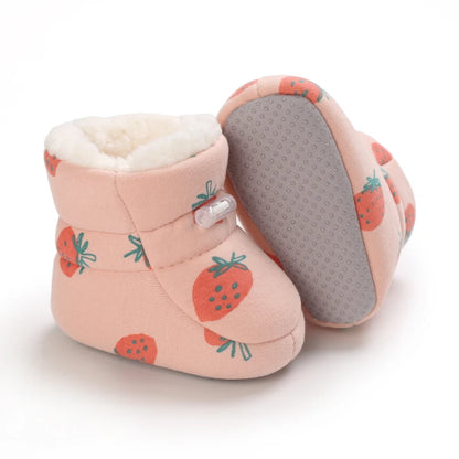 Winter Baby Boots | Soft Warm Anti Slip Cartoon Walking Booties for Infants
