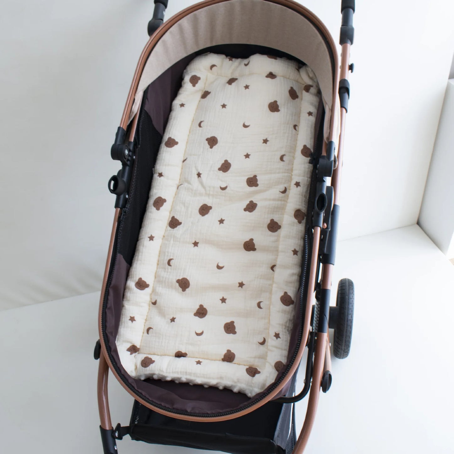 Baby Stroller Seat Cushion – Soft Pushchair & Car Seat Mat