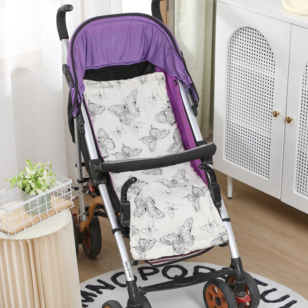 Baby Stroller Seat Cushion – Soft Pushchair & Car Seat Mat