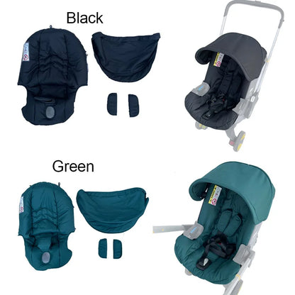 Stroller Seat Cushion Set | Sunshade and Storage Accessories for Car Seat Strollers