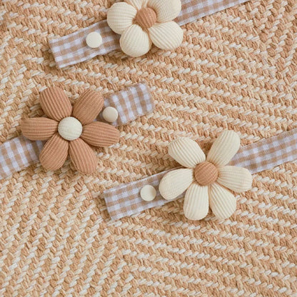 Bear Pacifier Clip – Soft Cotton Soother Holder for Babies