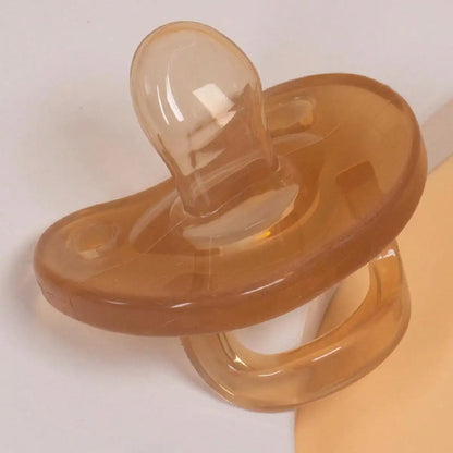 Silicone Baby Pacifier | Flat Breathable Soother for Newborn Sleep