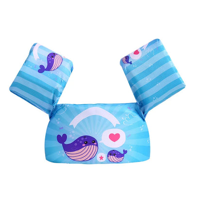 Kids Swim Float Vest with Arm Bands – Toddler Buoyancy Swim Trainer