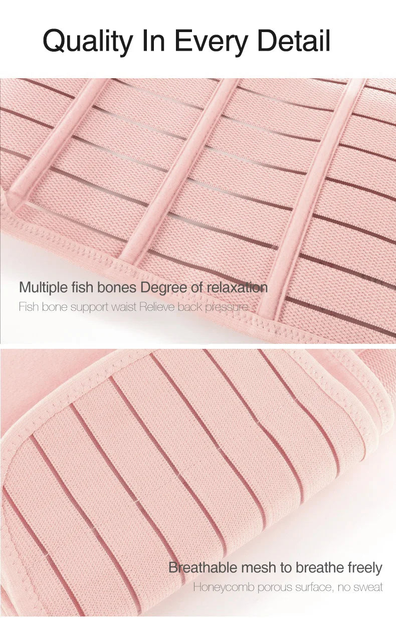 3 in 1 Postpartum Belly Band Wrap | Waist and Pelvic Support Recovery Belt