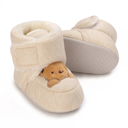 Winter Baby Boots | Soft Warm Anti Slip Cartoon Walking Booties for Infants