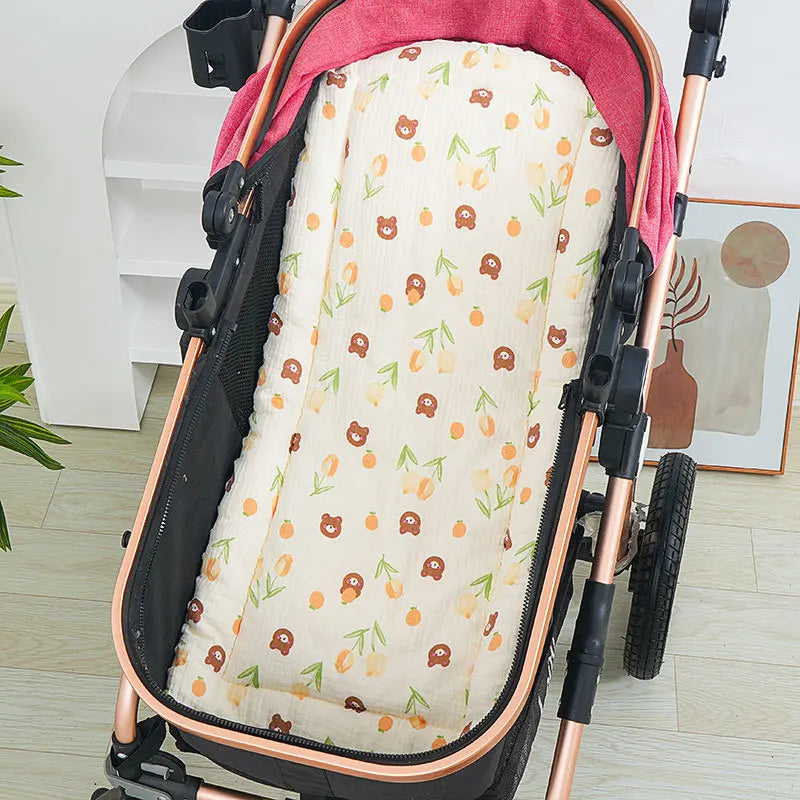 Baby Stroller Seat Cushion – Soft Pushchair & Car Seat Mat