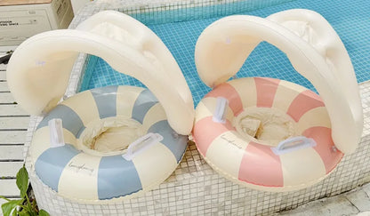 Rooxin Inflatable Baby Swim Ring – Supportive Pool Float Seat