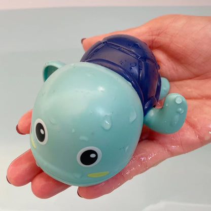 Baby Clockwork Bath Toy – Swimming Turtle & Whale Water Toy
