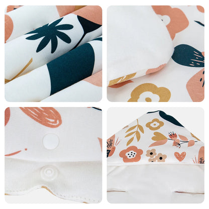 Hooded Baby Wrap Blanket for Newborns | Warm Swaddle for Car Seat and Stroller
