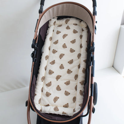 Baby Stroller Seat Cushion – Soft Pushchair & Car Seat Mat