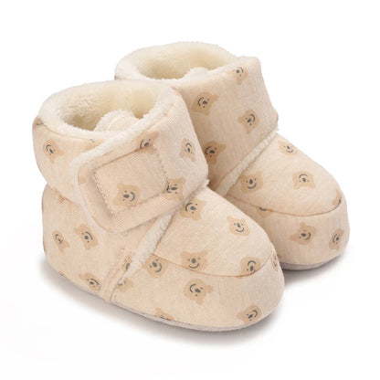 Winter Baby Boots | Soft Warm Anti Slip Cartoon Walking Booties for Infants