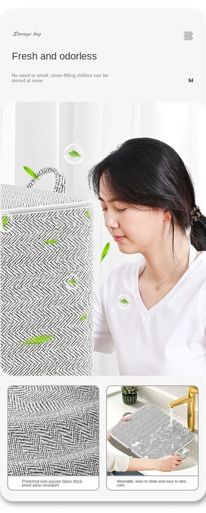 Large Capacity Storage Bag – Closet & Wardrobe Organizer