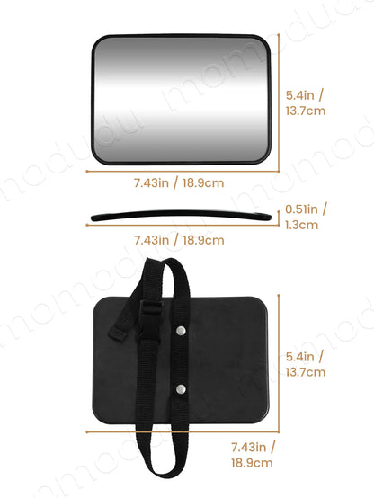Shatterproof Baby Car Mirror – Rear-Facing Safety View