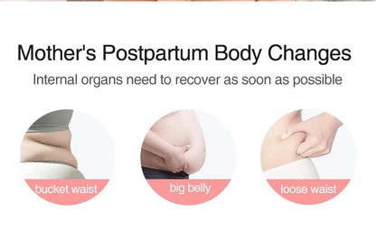 3 in 1 Postpartum Belly Band Wrap | Waist and Pelvic Support Recovery Belt