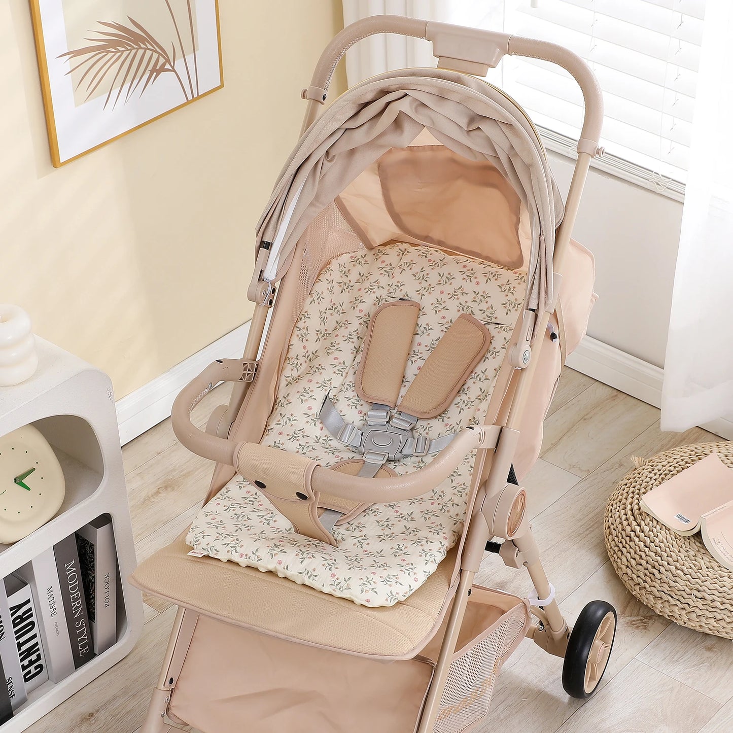 Baby Stroller Seat Cushion – Soft Pushchair & Car Seat Mat