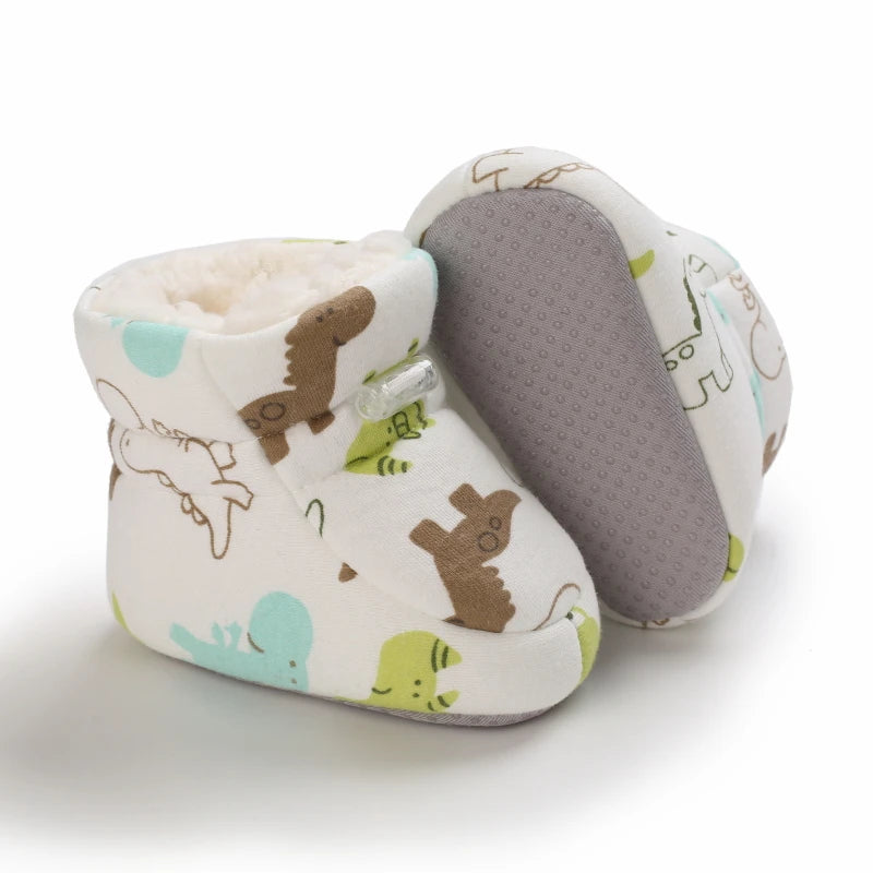 Winter Baby Boots | Soft Warm Anti Slip Cartoon Walking Booties for Infants