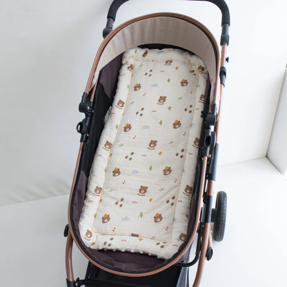 Baby Stroller Seat Cushion – Soft Pushchair & Car Seat Mat